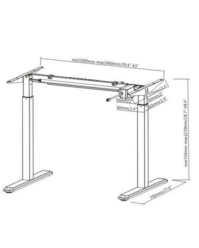 Ergosmart Electric Desk стол с электроприводом